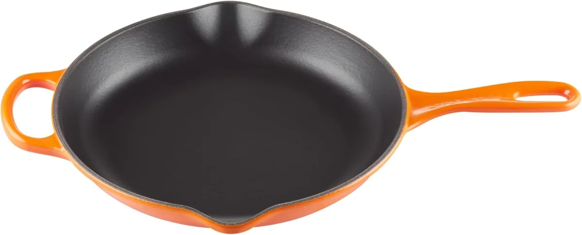 FRIGIDEIRA LE CREUSET SKILLET REDOND  26CM C/ ALÇA LARANJA(BL)