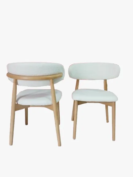 CADEIRA OR DESIGN ASTI BOUCLE OFF WHITE(BL)