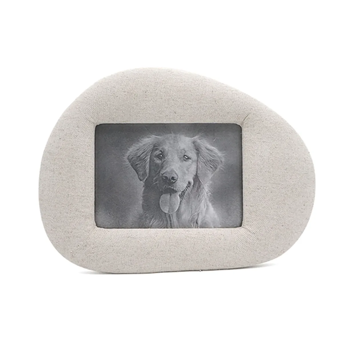 PORTA RETRATO GOODS BR ORGANICO LINHO BEGE 13X18 665018(BL)