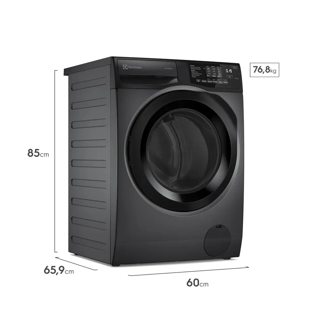 LAVADORA SECADORA ELECTROLUX LSC12 12.7KG SILVER 220V 2