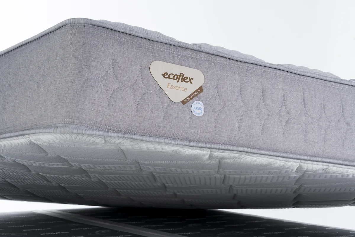 Colchao ecoflex high density ii 193x203x032 cinza mola superlastic pillow duplo p/135kg