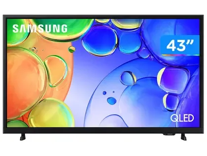 Tv samsung 43" qn435faagxzd qled smart full hd