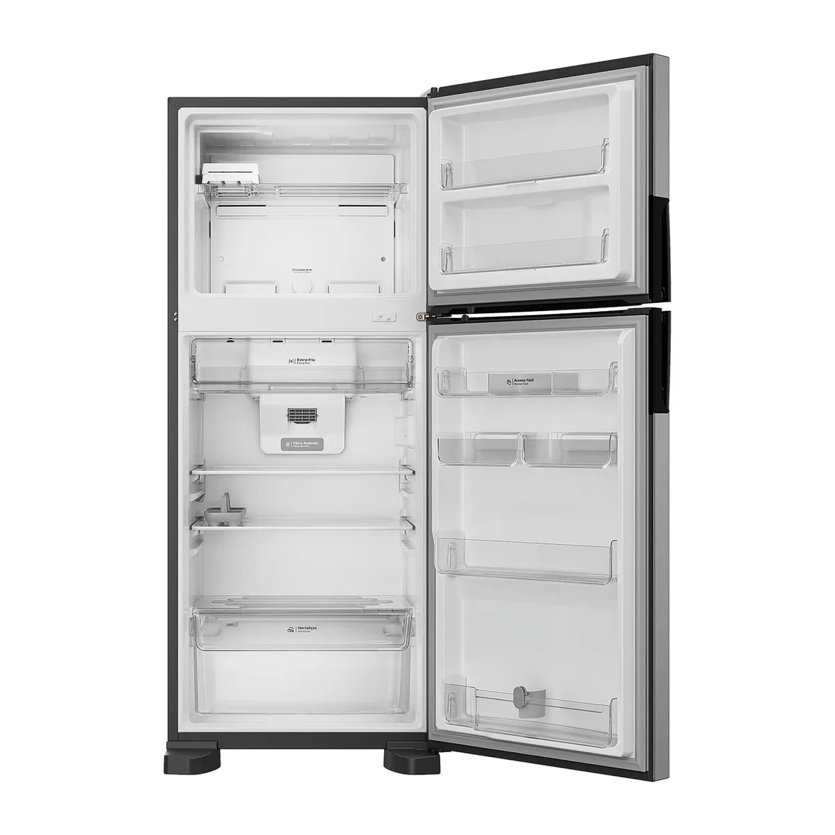 REFRIGERADOR CONSUL CRM50MKBNA 412LT FROST FREE PLATINUM 220V 2