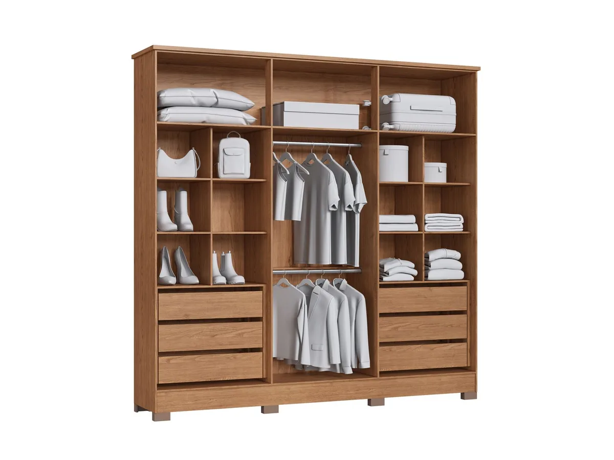 ROUP. CASTRO VEGAS 3465M 6PT MDF CEDRO/OFF WHITE 2.30LX2.25A 2