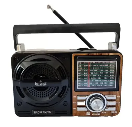 Radio f-sound fs-100bt c/bluetooth/fm/am marrom